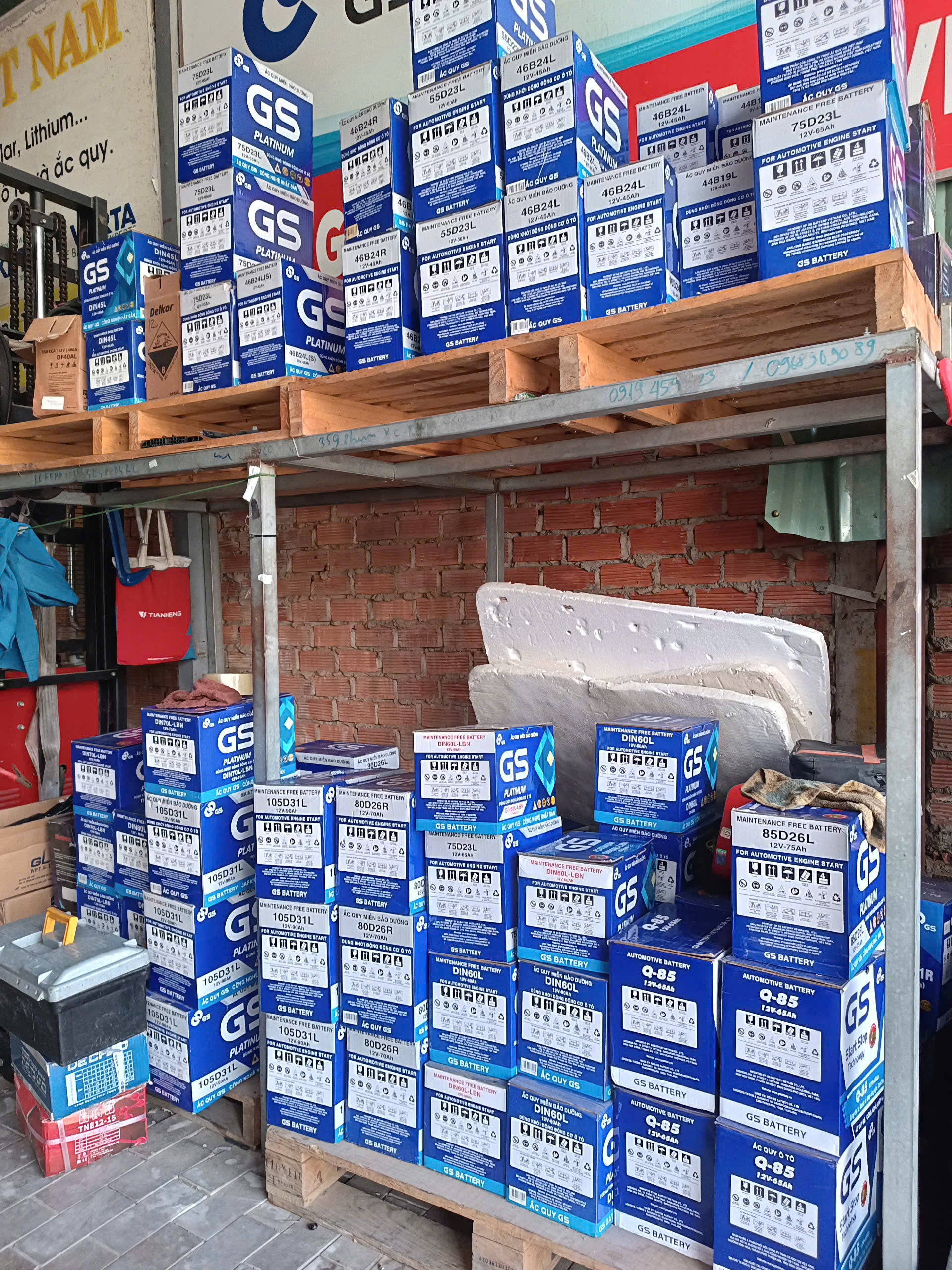 ắc quy GS