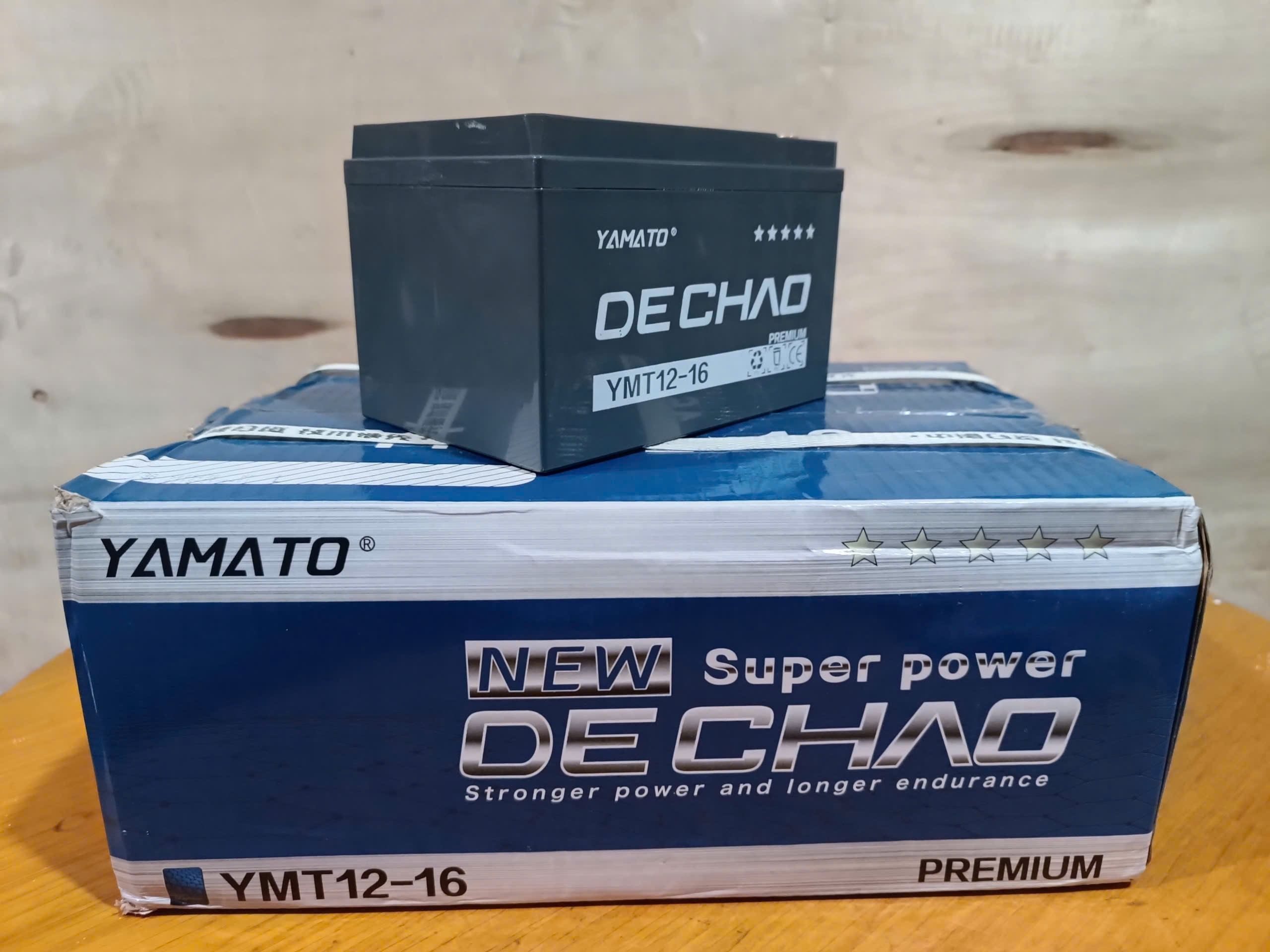 ắc quy dechao 12v16ah