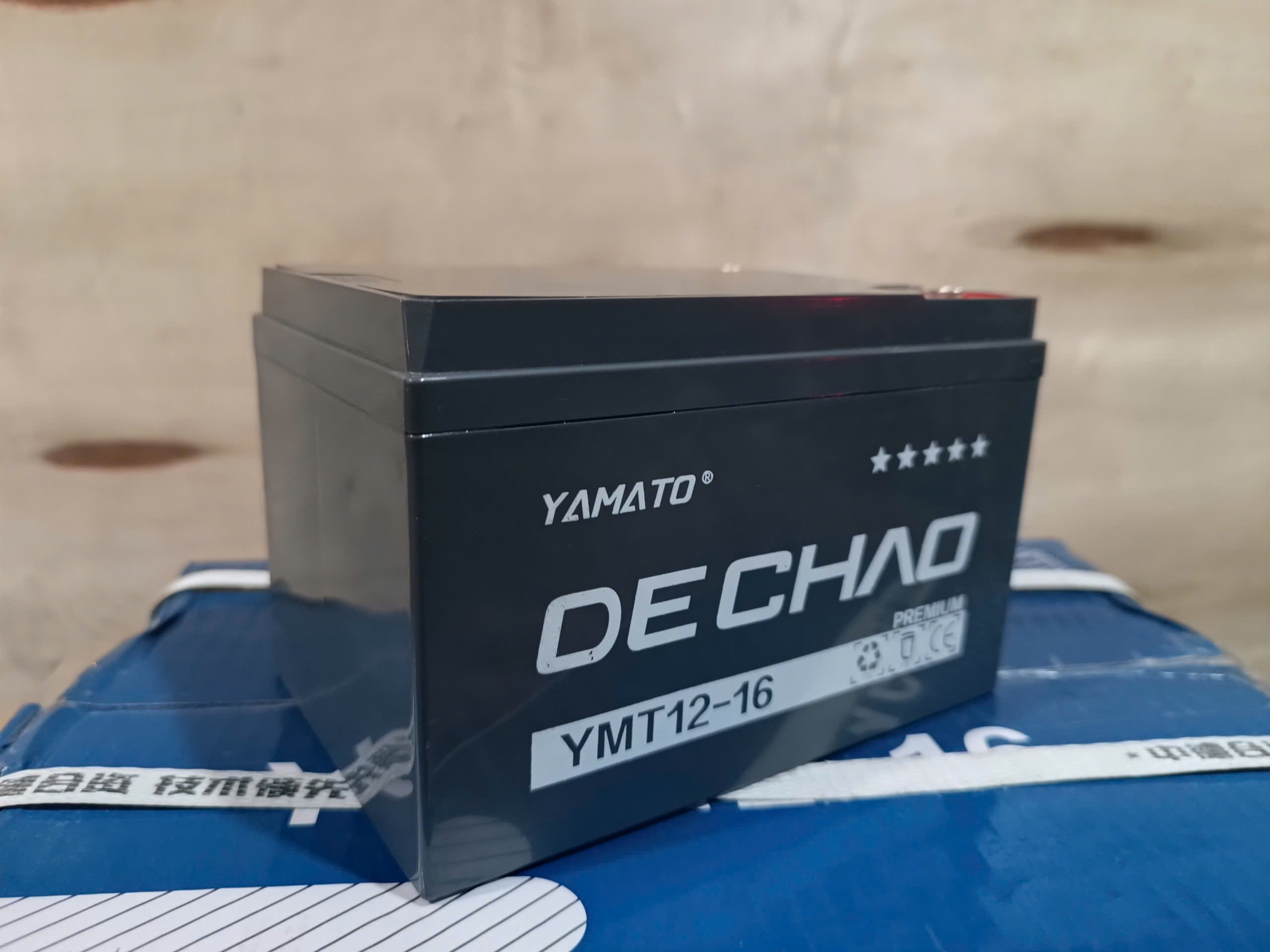 ắc quy dechao 12v16ah