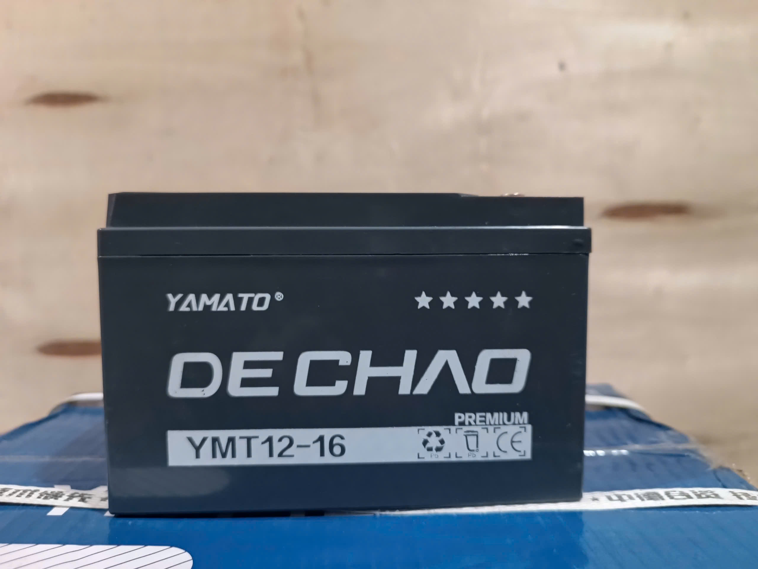 ắc quy dechao 12v16ah