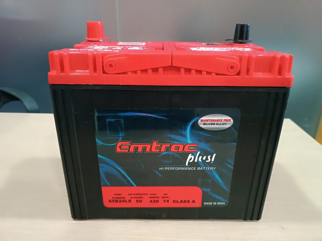 Ắc Quy Emtrac Plus 65B24LS 12V - 50Ah