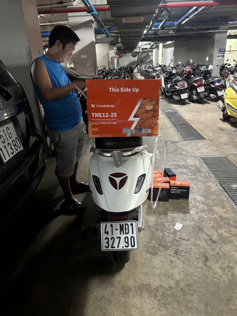 thay xe điện Vinfast