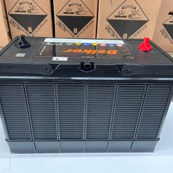 Ắc quy Delkor 12V 100AH 1110K cọc Bulong (cọc vít)