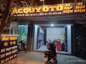 ắc quy ô tô xe điện